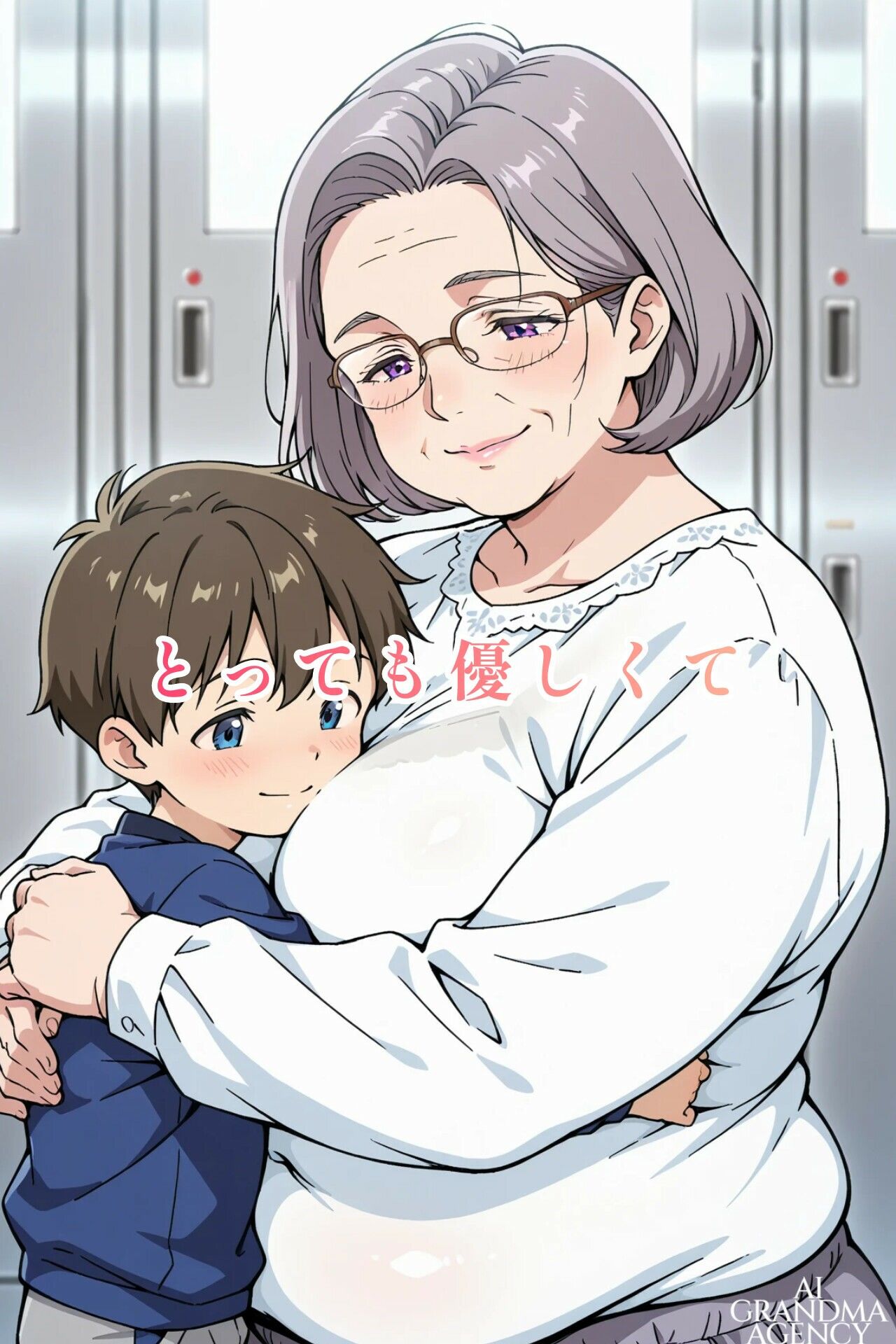 AI老女 可愛すぎるお婆ちゃんに魅せられて… サンプル3ページ目