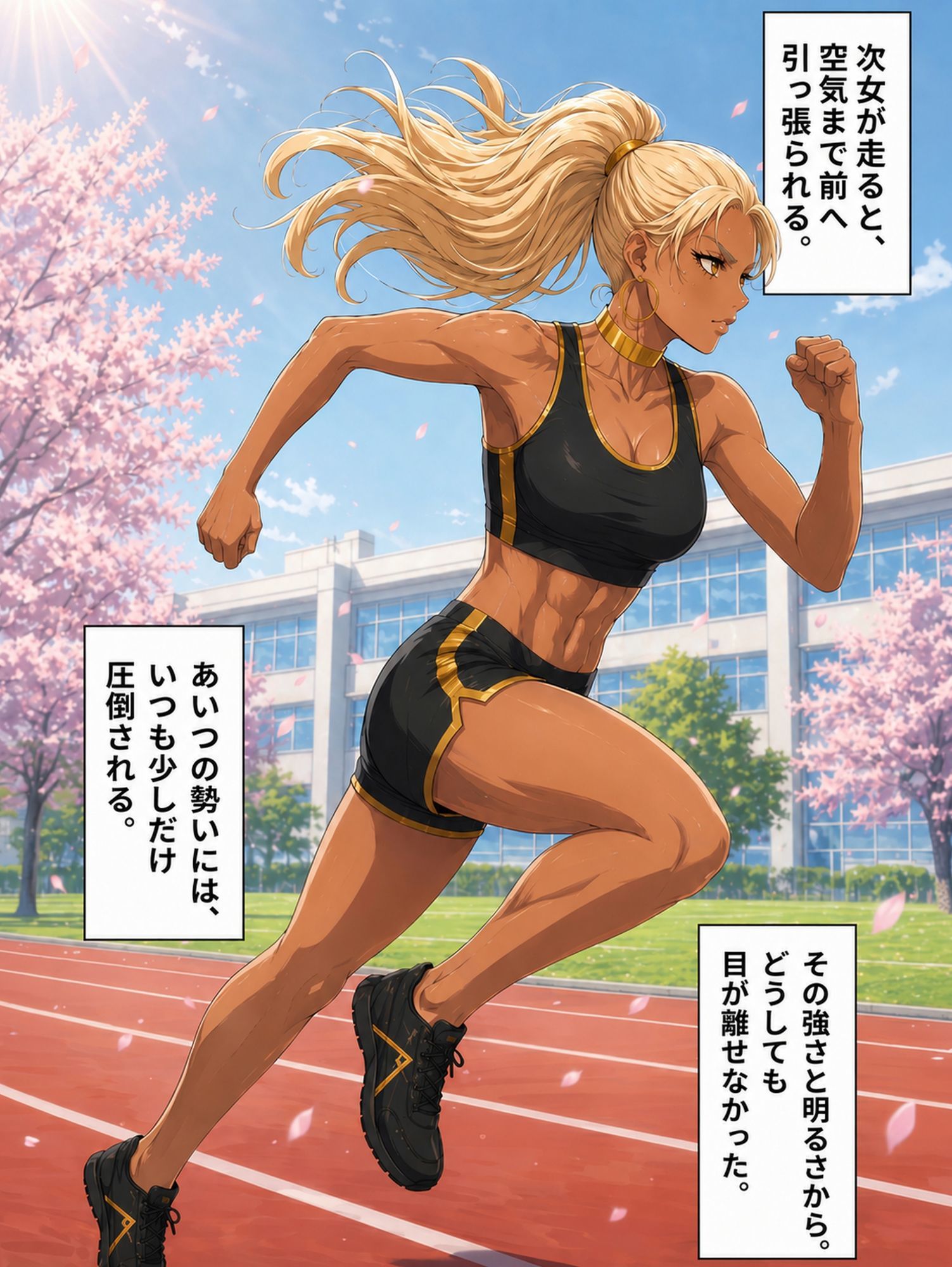【陸上実妹3姉妹NTRシリーズ】 ハゲ山コーチの毒牙 Vol.2彩花編 サンプル2ページ目