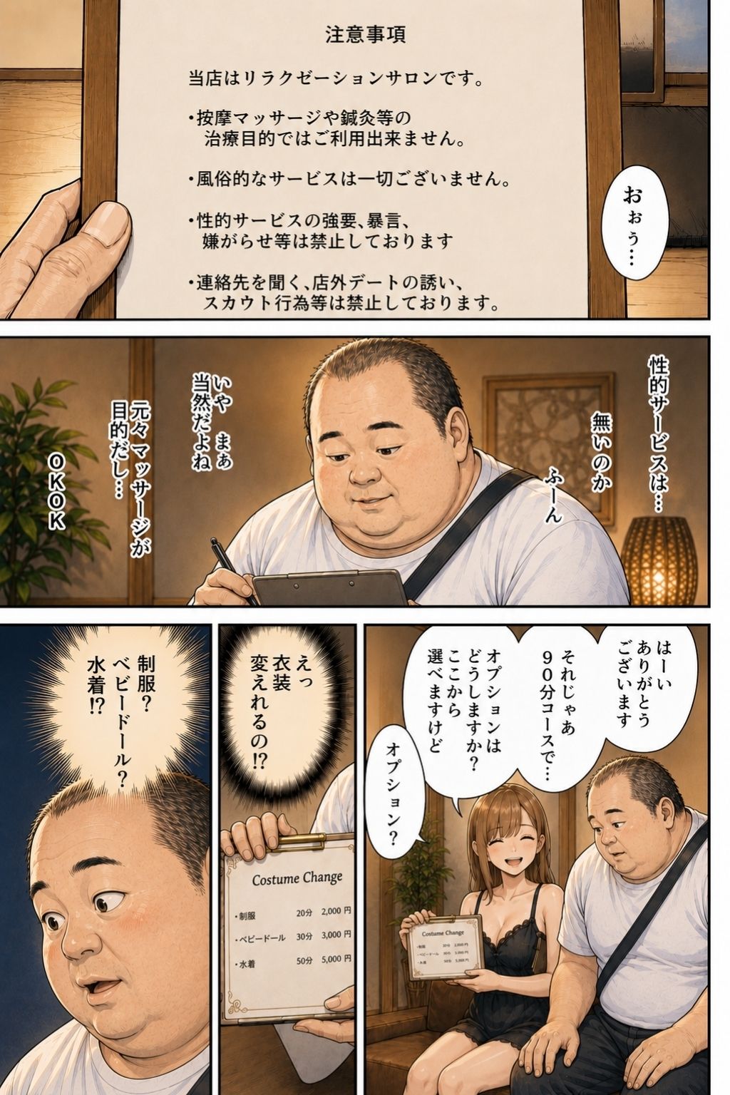 推しのアイドルがメンエス嬢でした2 サンプル3ページ目