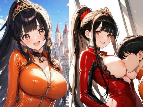 清純プリンセスの裏側  姫カットアイドル姫まひるのコスプレ交尾 〜レザースーツからはみ出るおっぱい〜 サンプル1ページ目