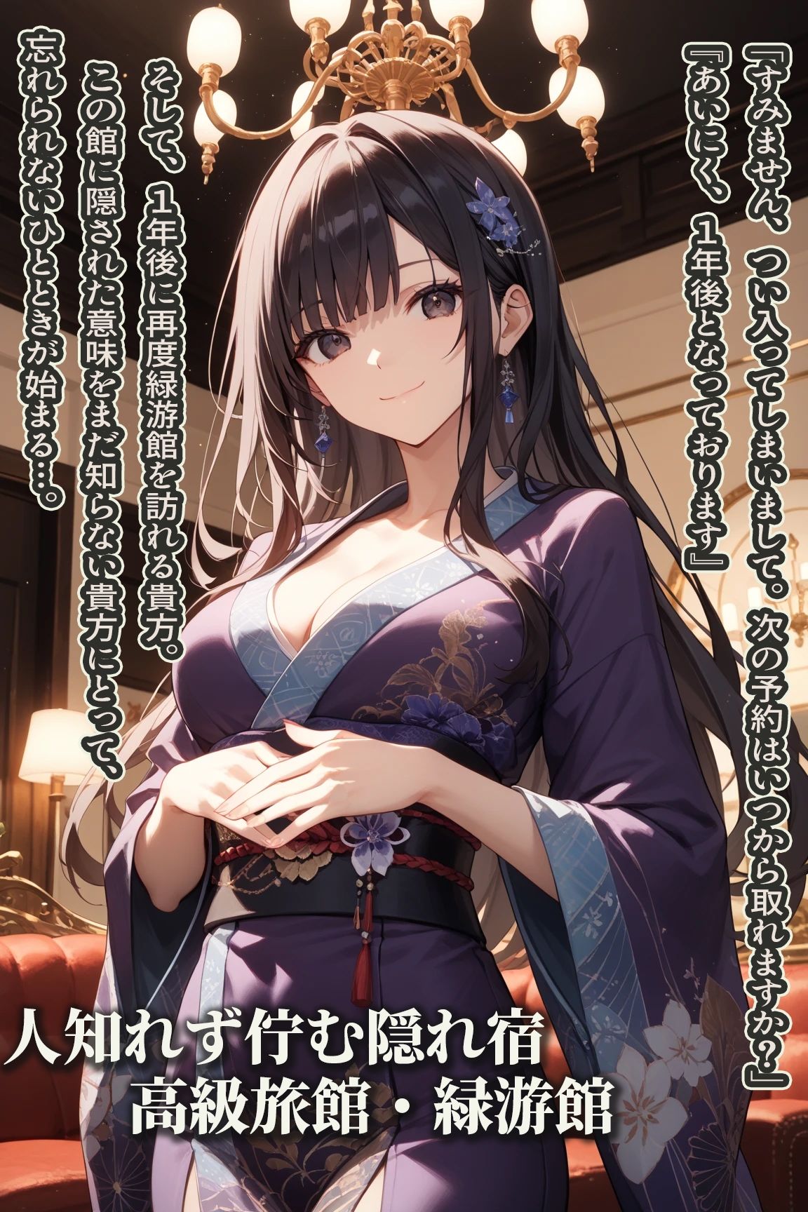四宮愛華 -桜の夜- サンプル1ページ目