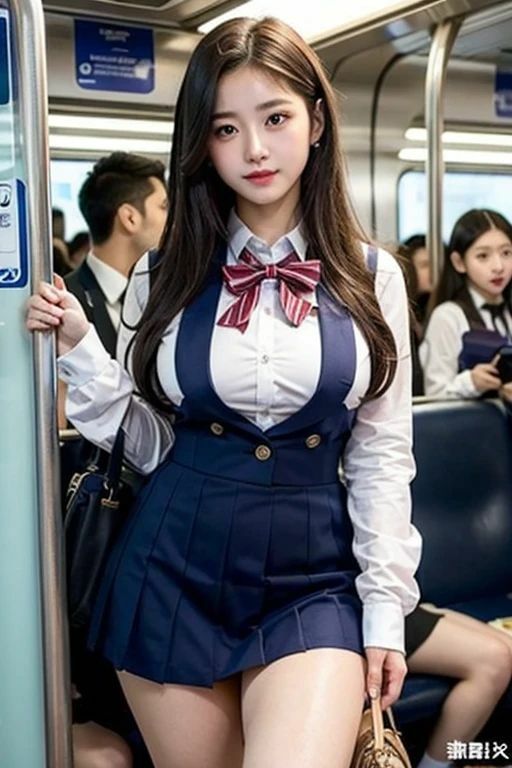 電車内の女子〇生ぬぐよ4  300ページ サンプル2ページ目
