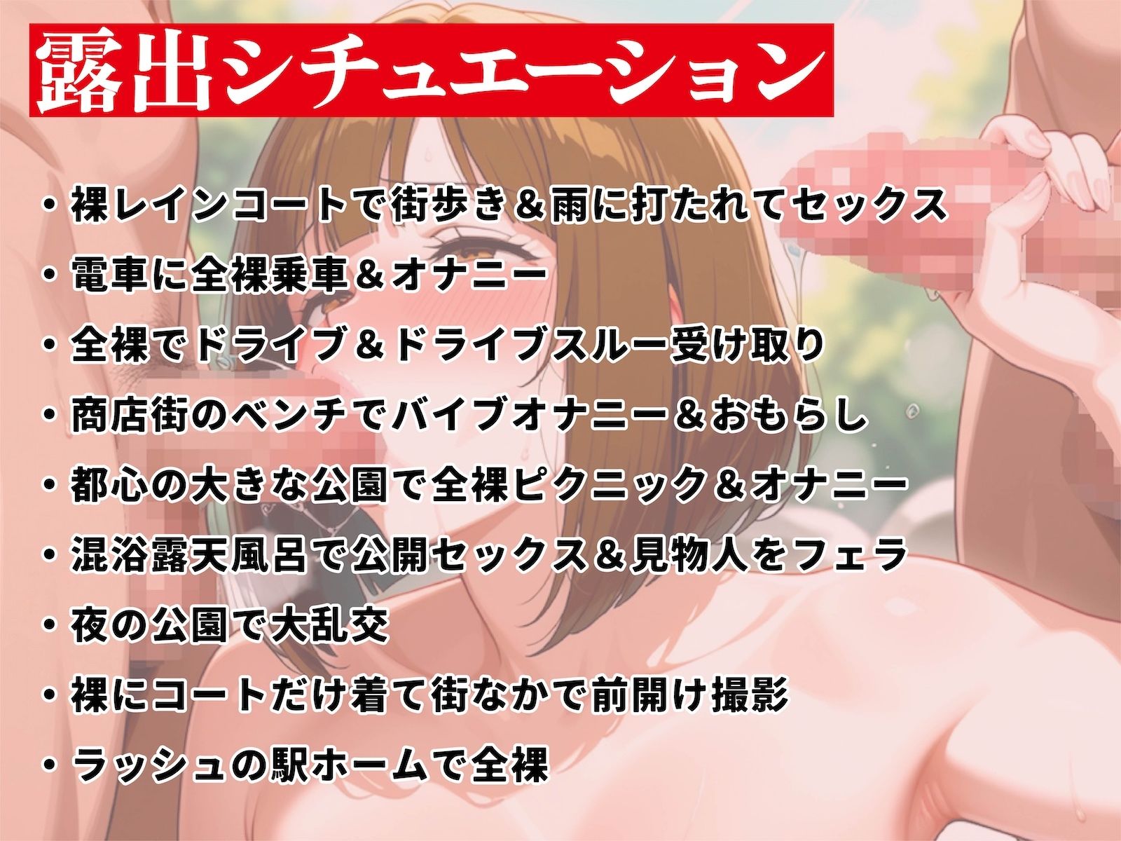 Kカップ人妻（38）、不倫露出で破滅確定 サンプル5ページ目