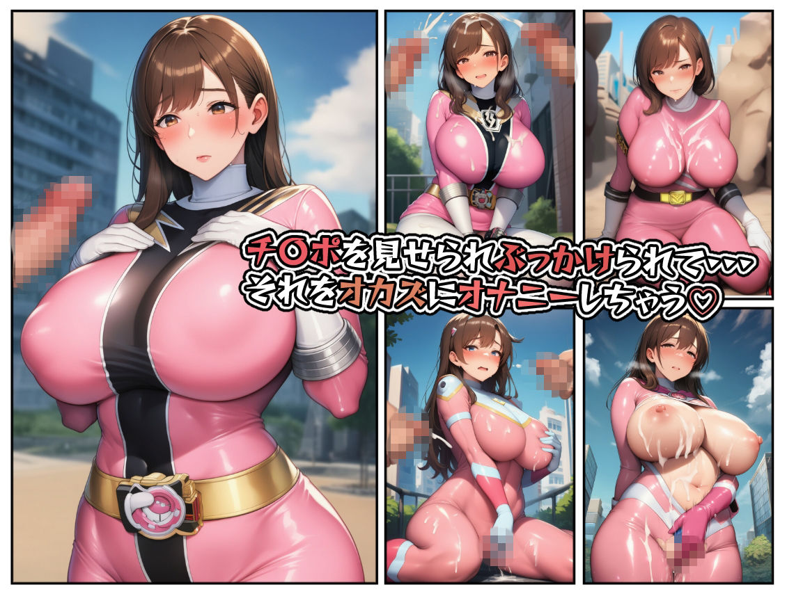 戦隊ピンク淫乱マゾメス化計画 サンプル5ページ目