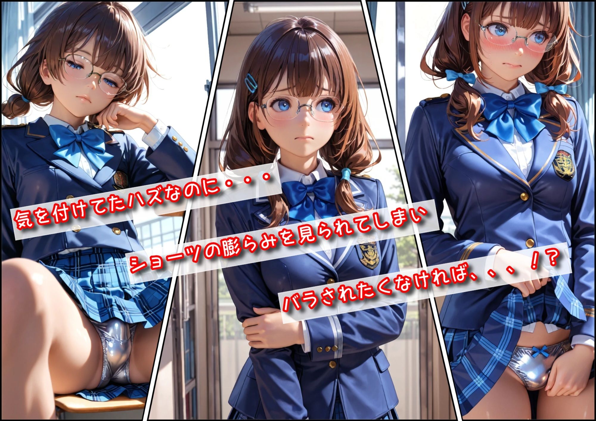 「男の娘」とバレてしまって（瑞希編） サンプル2ページ目
