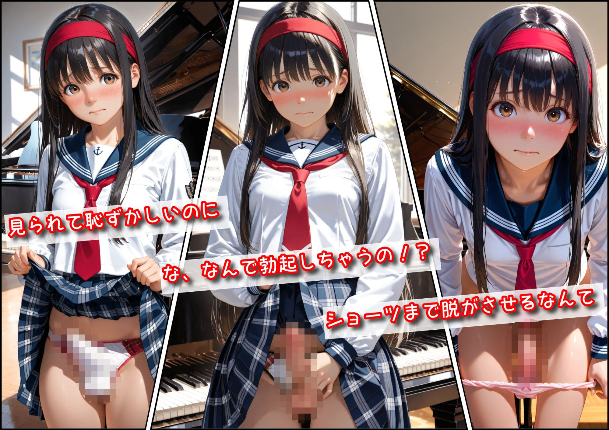 男の娘とバレてしまって（詩音編） サンプル3ページ目