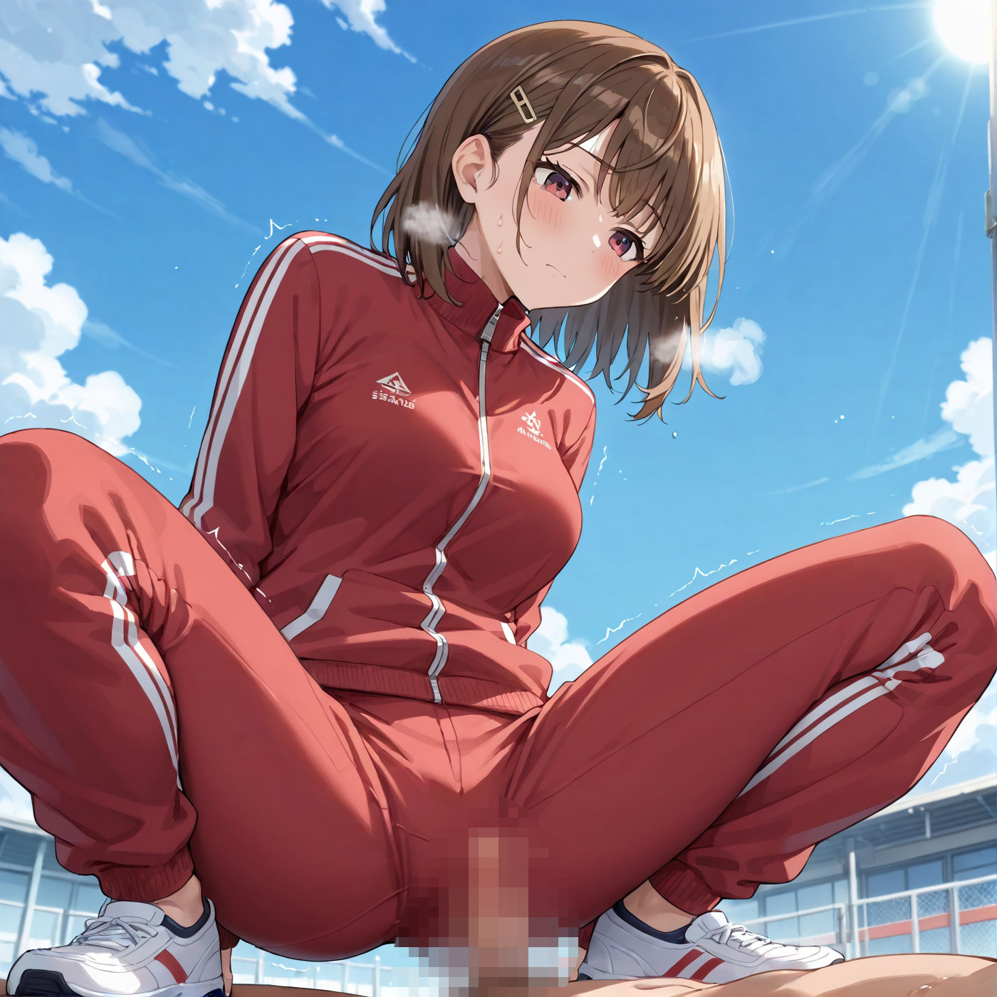学園性活！ユニフォームに滲む汗 テニス部の本気がエロい5【汗かく美少女の厳選CG370枚収録】 サンプル7ページ目