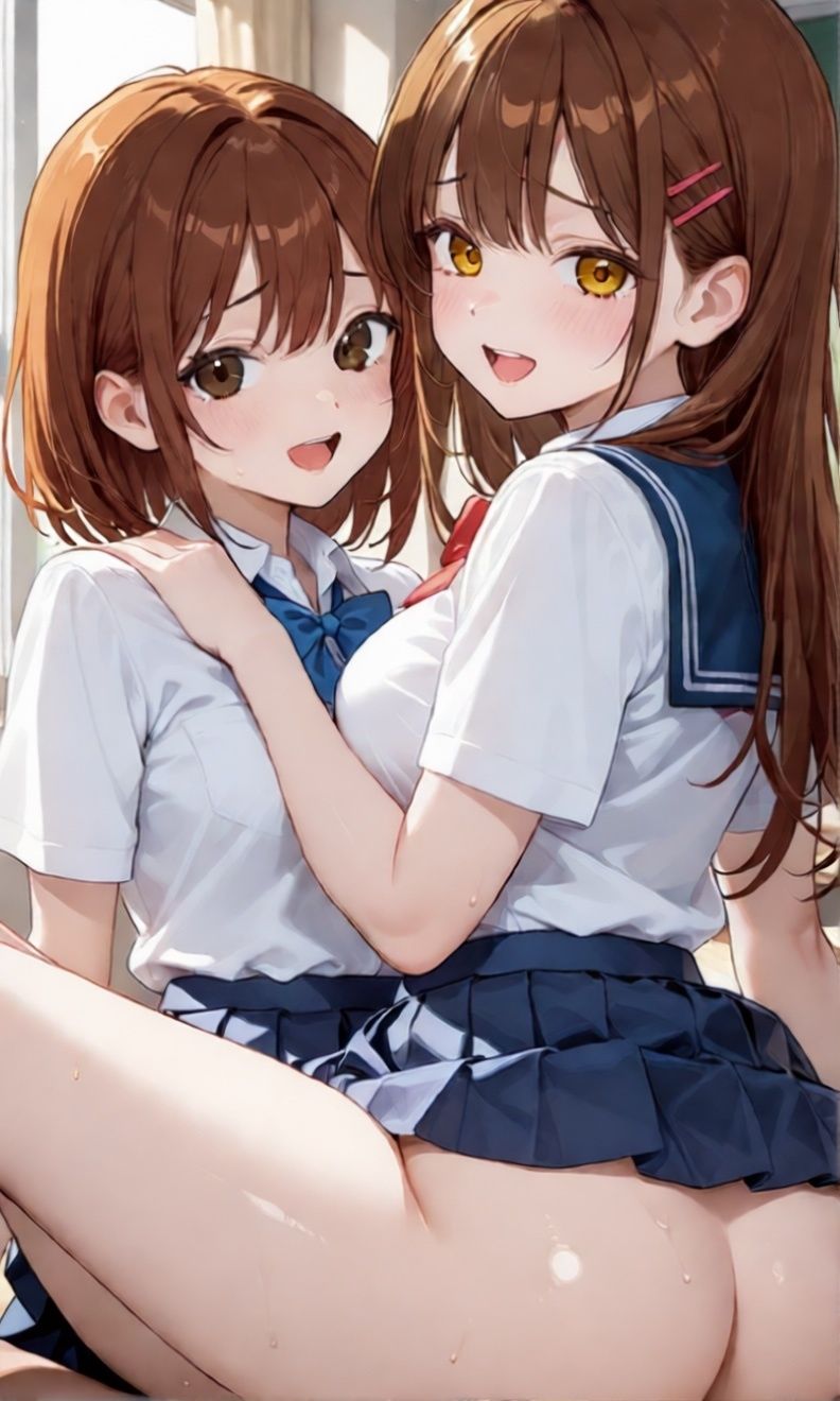 兄とヤってる妹は意外と多いらしい！？17学生服2 サンプル2ページ目