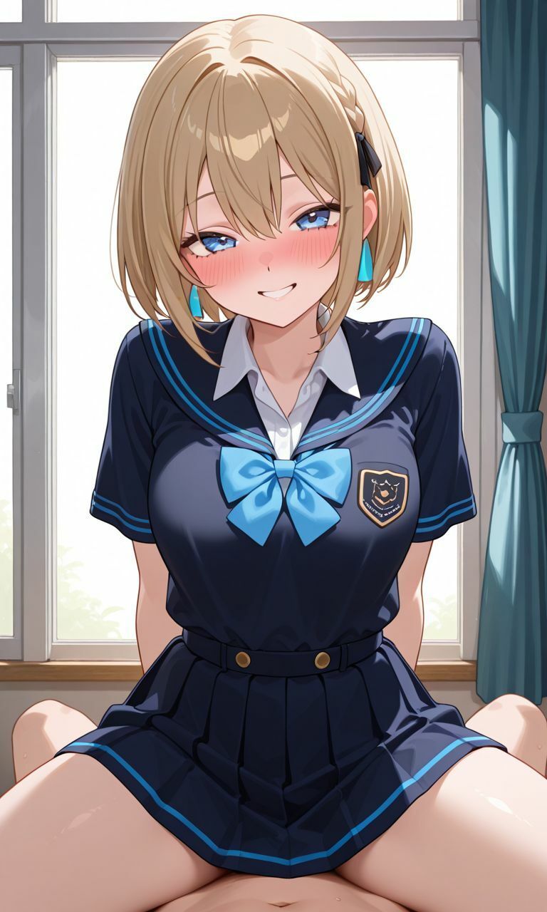 兄とヤってる妹は意外と多いらしい！？17学生服2 サンプル9ページ目
