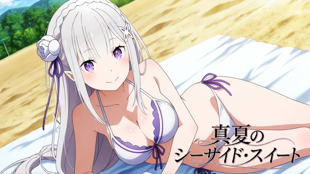 真夏のシーサイド・スイート（エミリア編） サンプル3ページ目