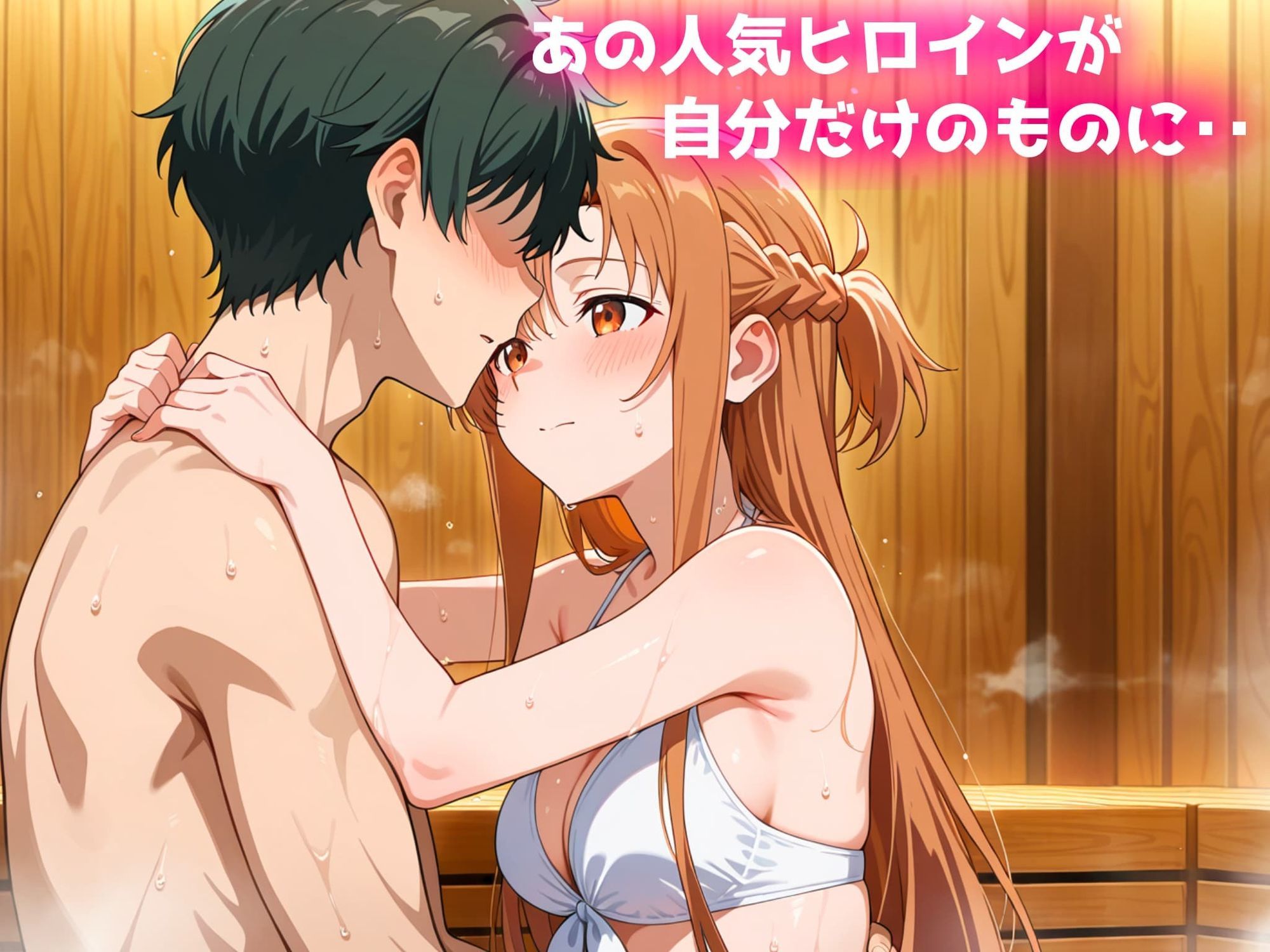 人気ヒロインに中出しができるサウナ〜結城明日奈編〜 サンプル2ページ目