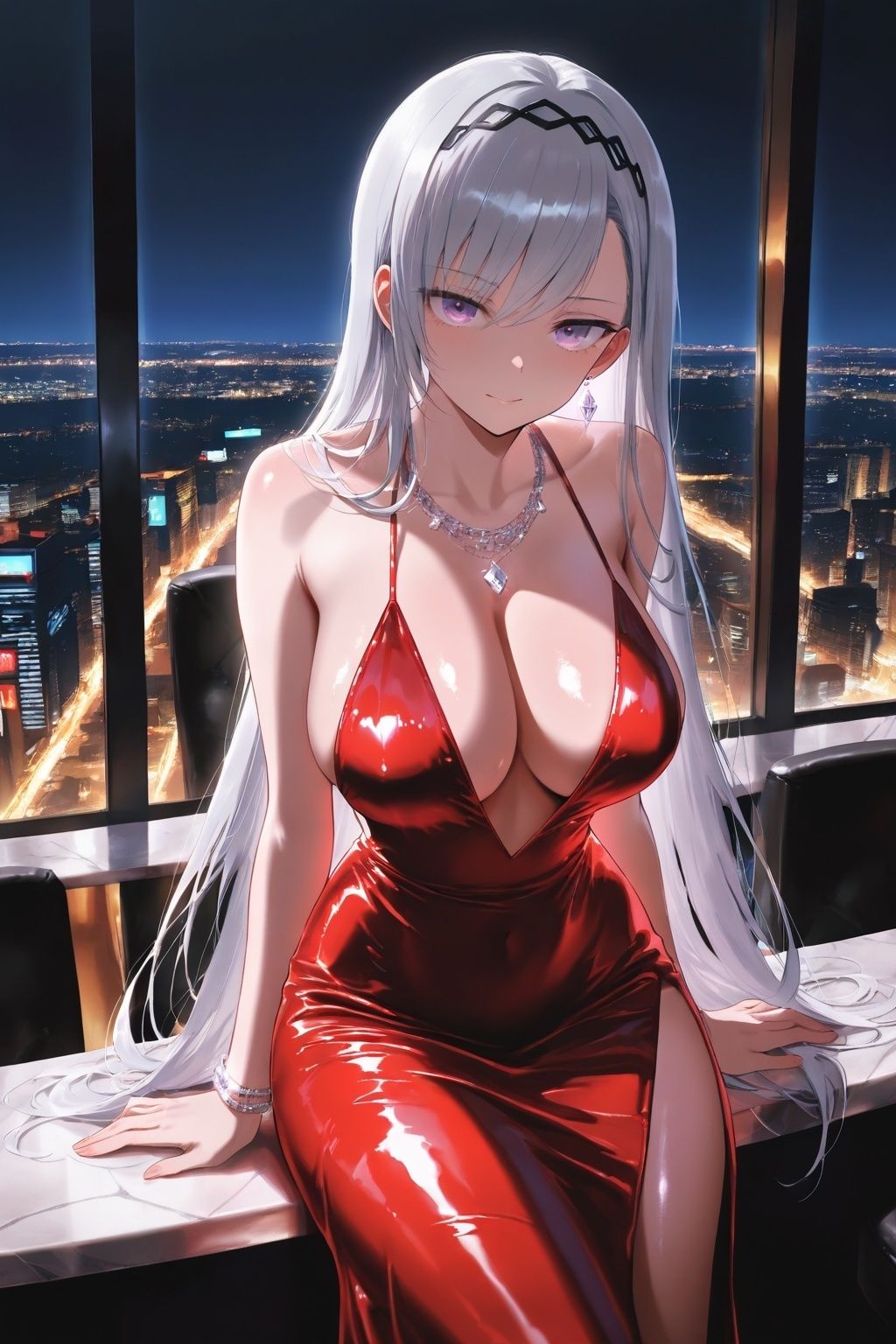 キャバクラで働いている鬼〇院楓花と、高級ホテルの一室でヤリまくった話 サンプル1ページ目