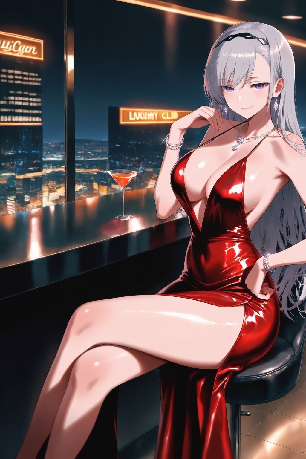 キャバクラで働いている鬼〇院楓花と、高級ホテルの一室でヤリまくった話 サンプル2ページ目