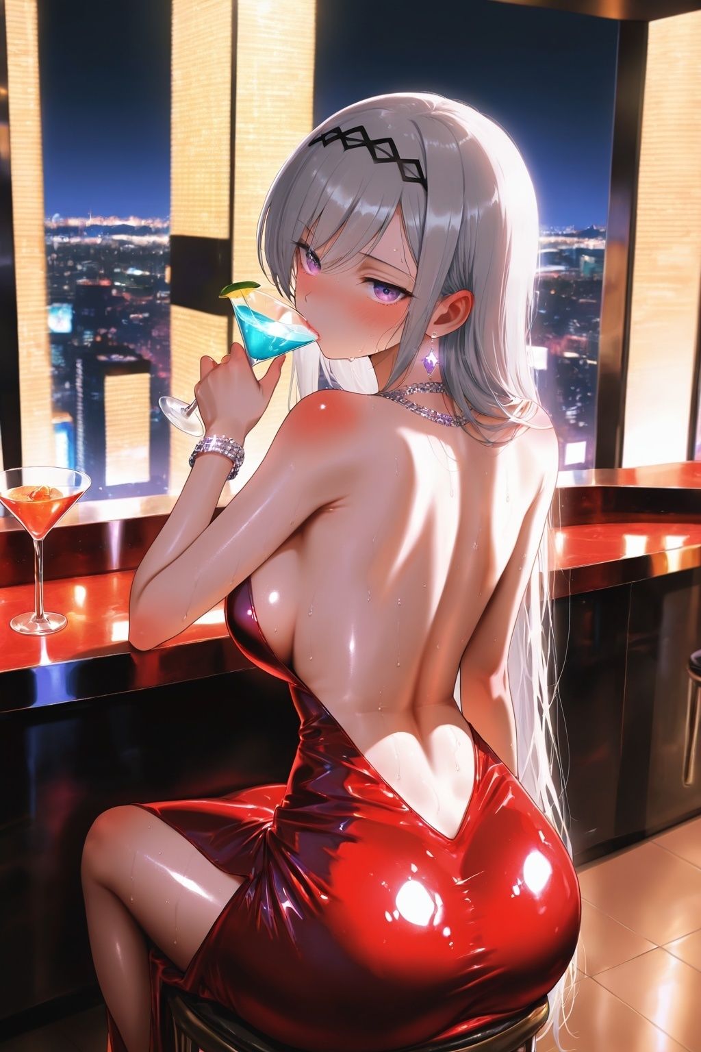 キャバクラで働いている鬼〇院楓花と、高級ホテルの一室でヤリまくった話 サンプル3ページ目