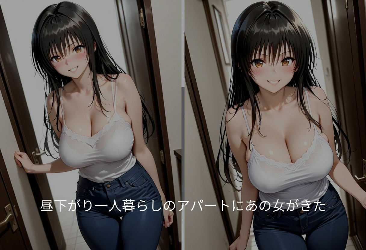 吹き出す母乳  古手川唯 サンプル2ページ目