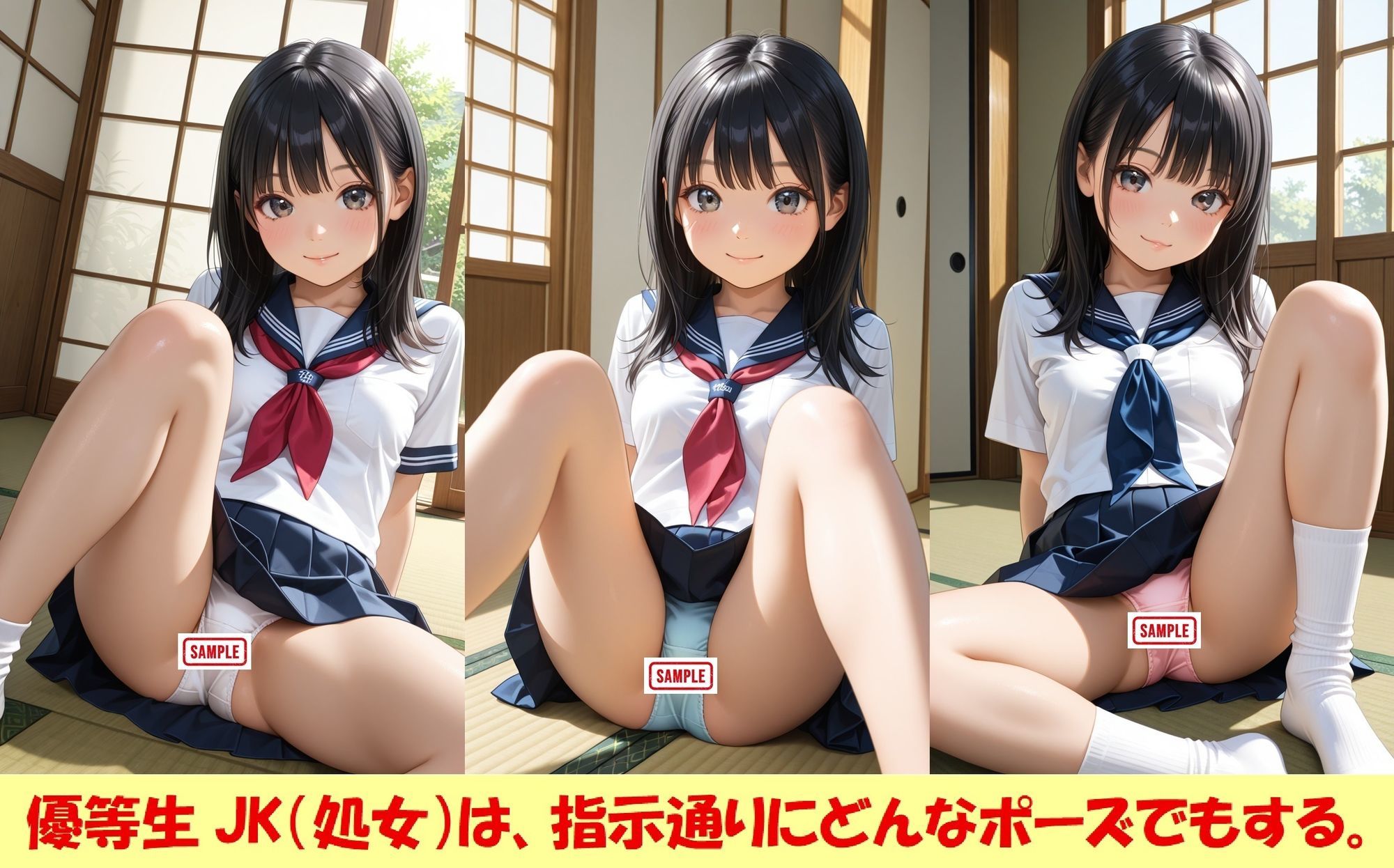 現役JKが撮影会でパンチラを撮られ生涯オカズ化6―優等生のハメ撮り― サンプル2ページ目