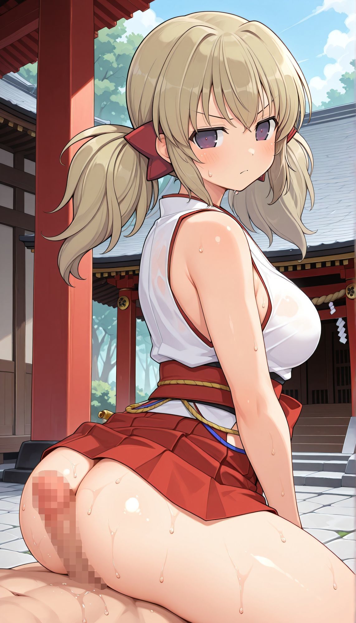 【動画付き！】『巫神楽三姉妹（閃乱カグラ）』のエッチシーン全500点収録！【寝取られ】 サンプル7ページ目