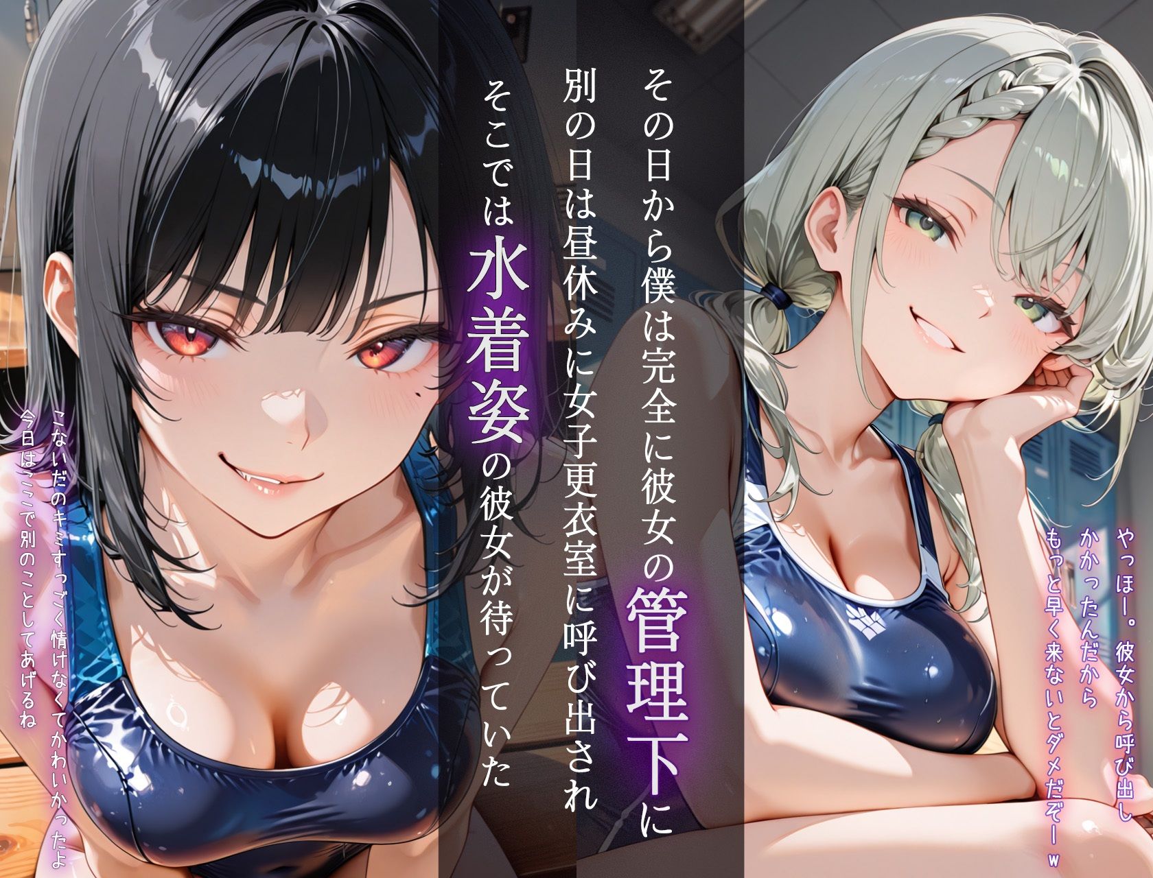 隠れドSのJKオタク彼女に性癖歪められて搾精されまくった話 サンプル6ページ目