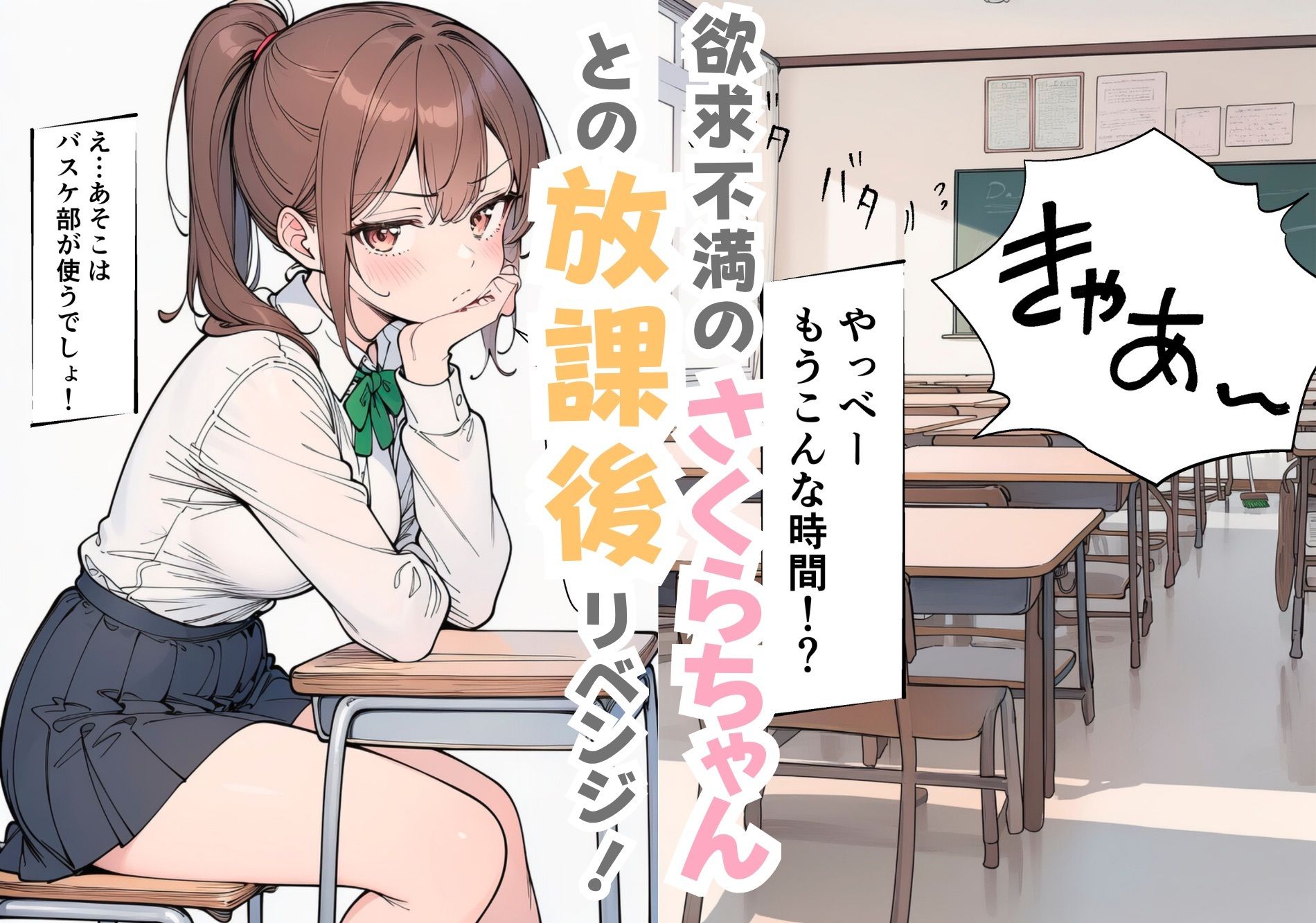 学校の中でエロい彼女と濃厚ラブラブHした話 サンプル4ページ目