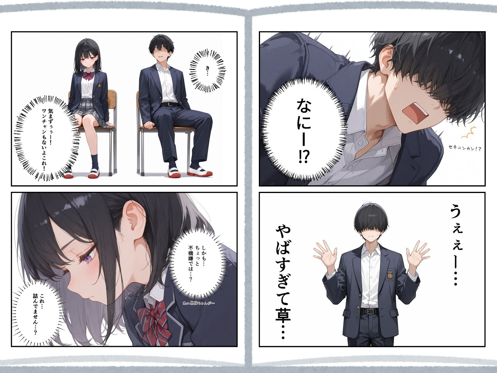修学旅行、後。憧れの同級生との後日談。 サンプル5ページ目