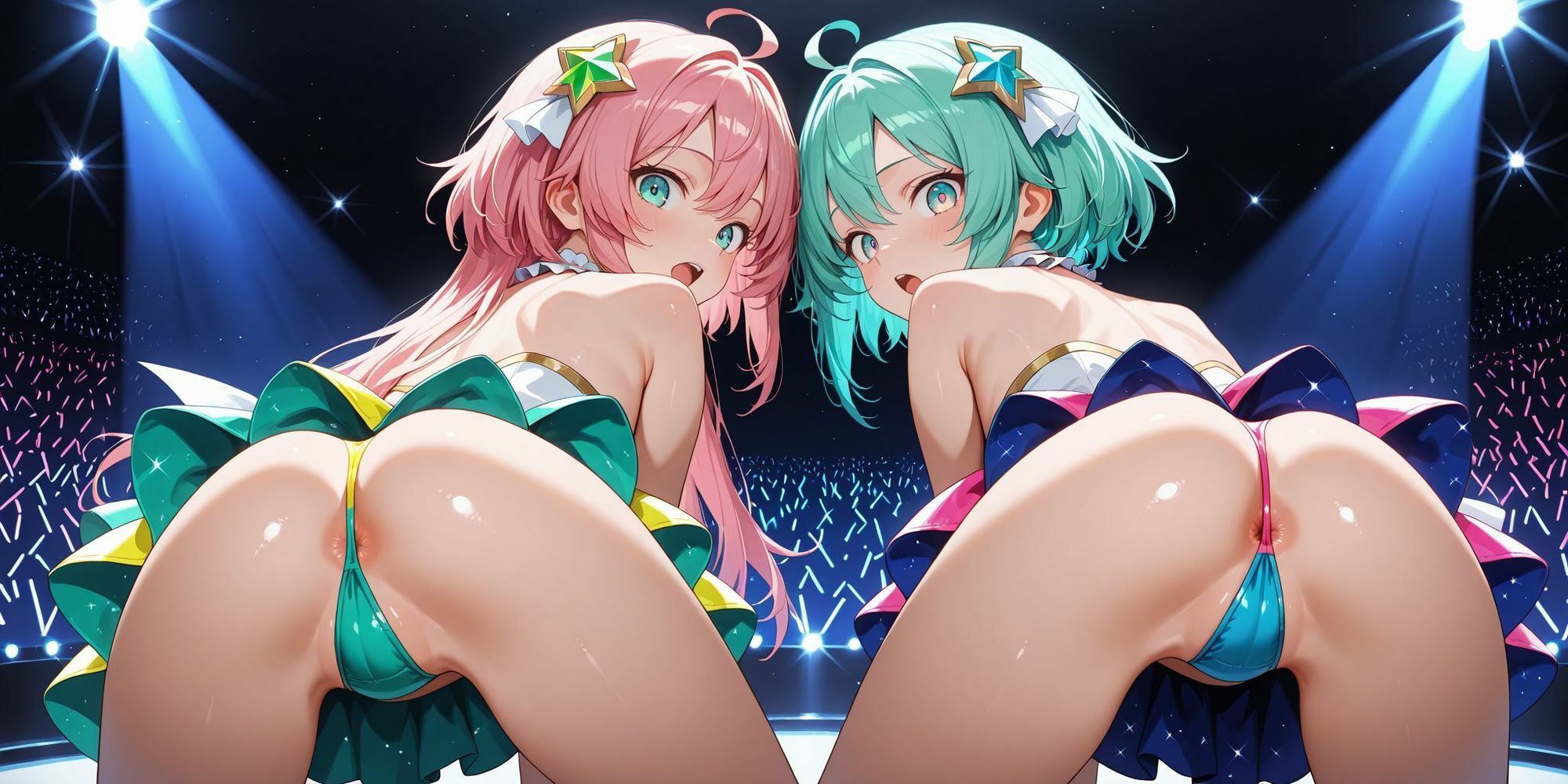 【全500枚】超接写アイドルTバックLIVE【見せつけ超ローアングル/高解像度PNG】 サンプル8ページ目