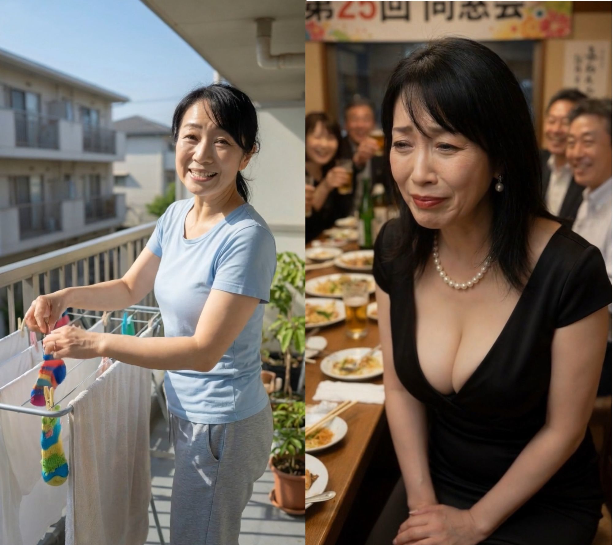 人妻 熟女 旦那より気持ちいい2 同窓会 寝取られ 不倫 禁断 母乳 奥様 団地妻 巨乳 新婚 三十路 三十代 四十代 五十代 新妻 初老 サンプル9ページ目