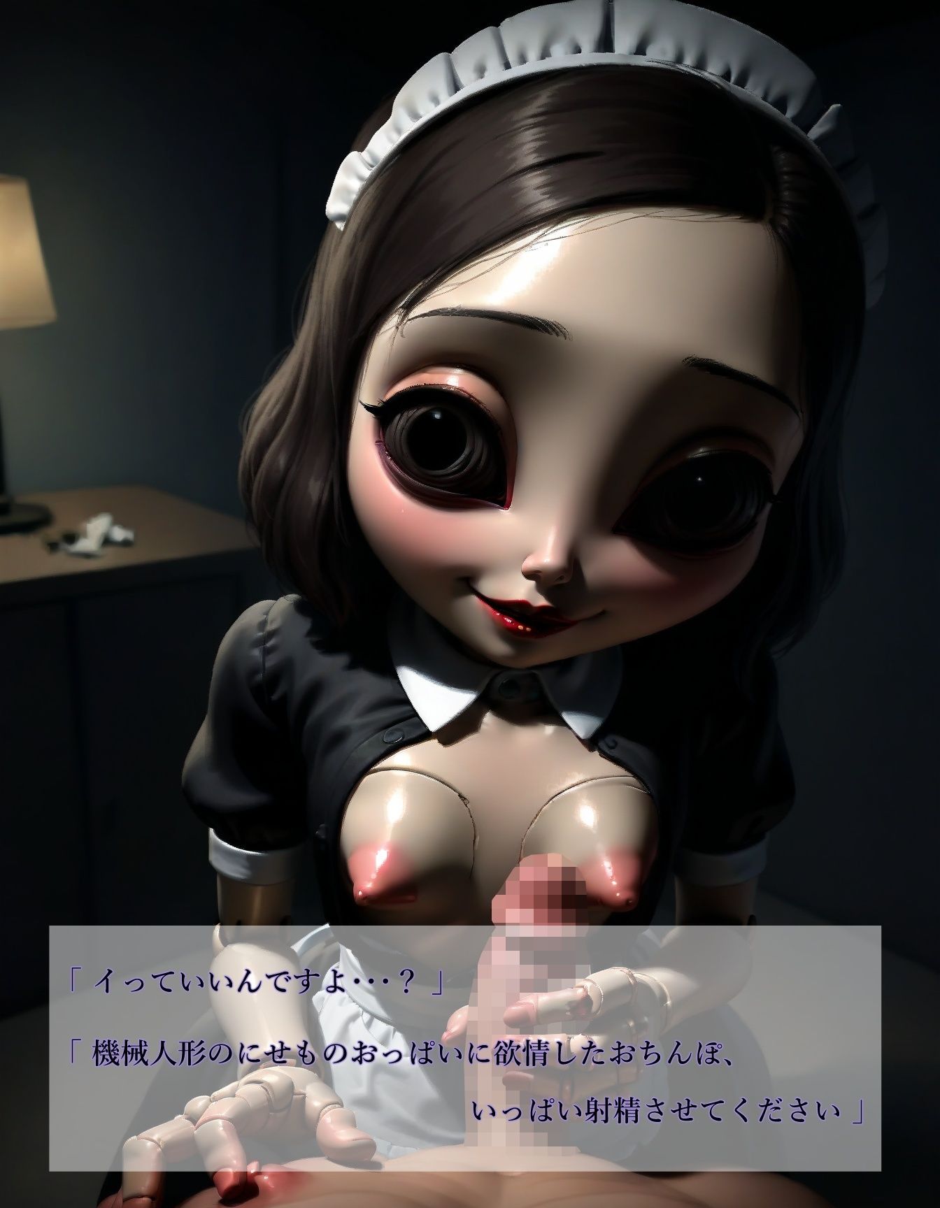 【R18】機械人形 Model2 サンプル5ページ目