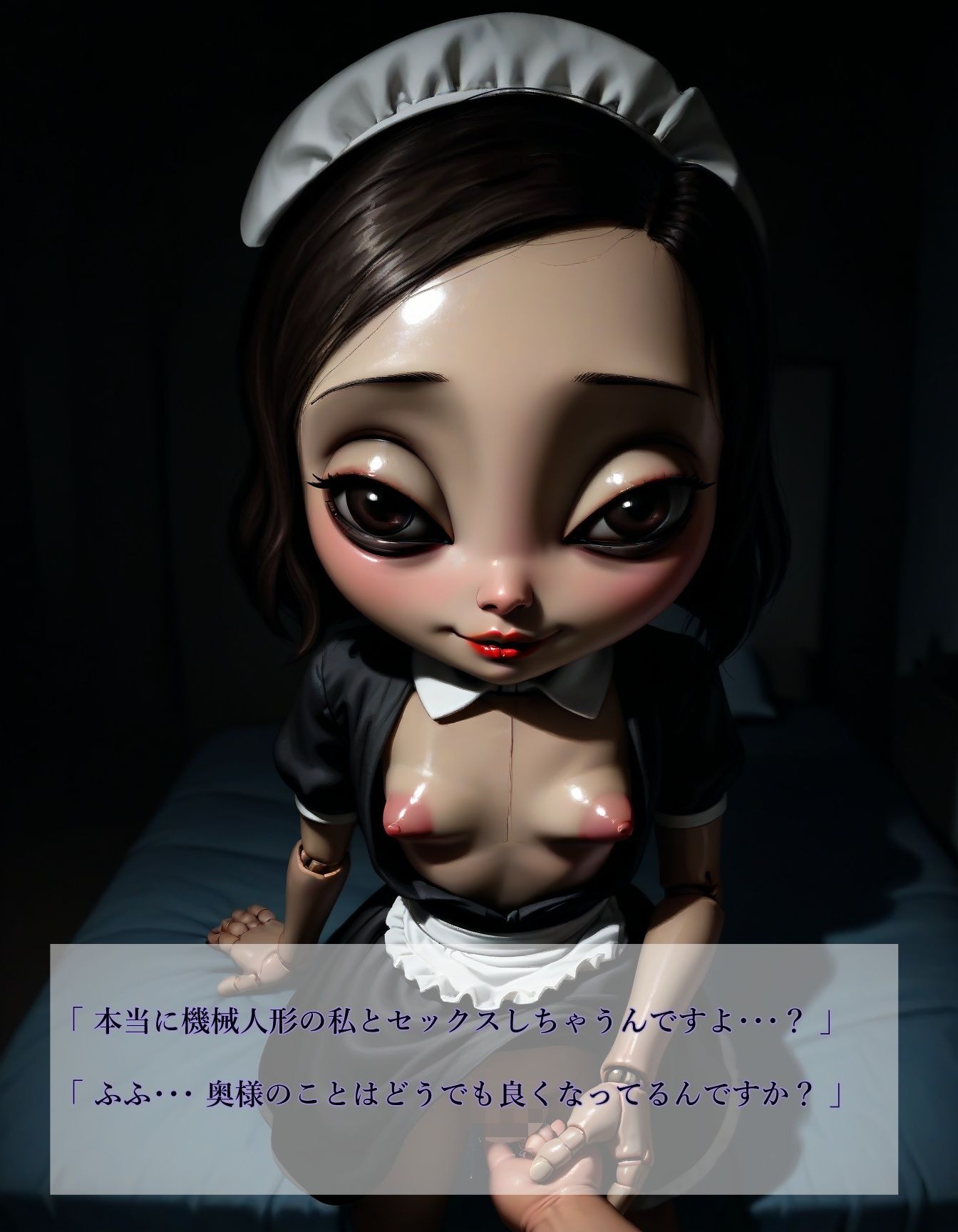 【R18】機械人形 Model2 サンプル6ページ目