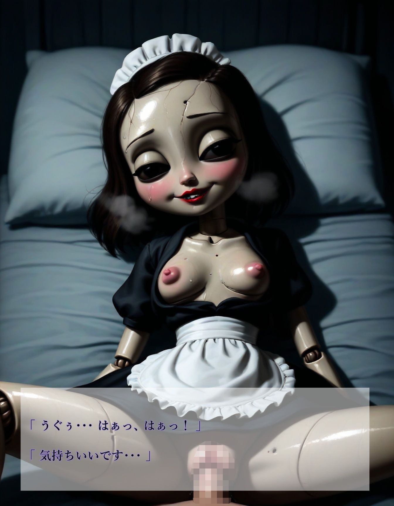 【R18】機械人形 Model2 サンプル8ページ目