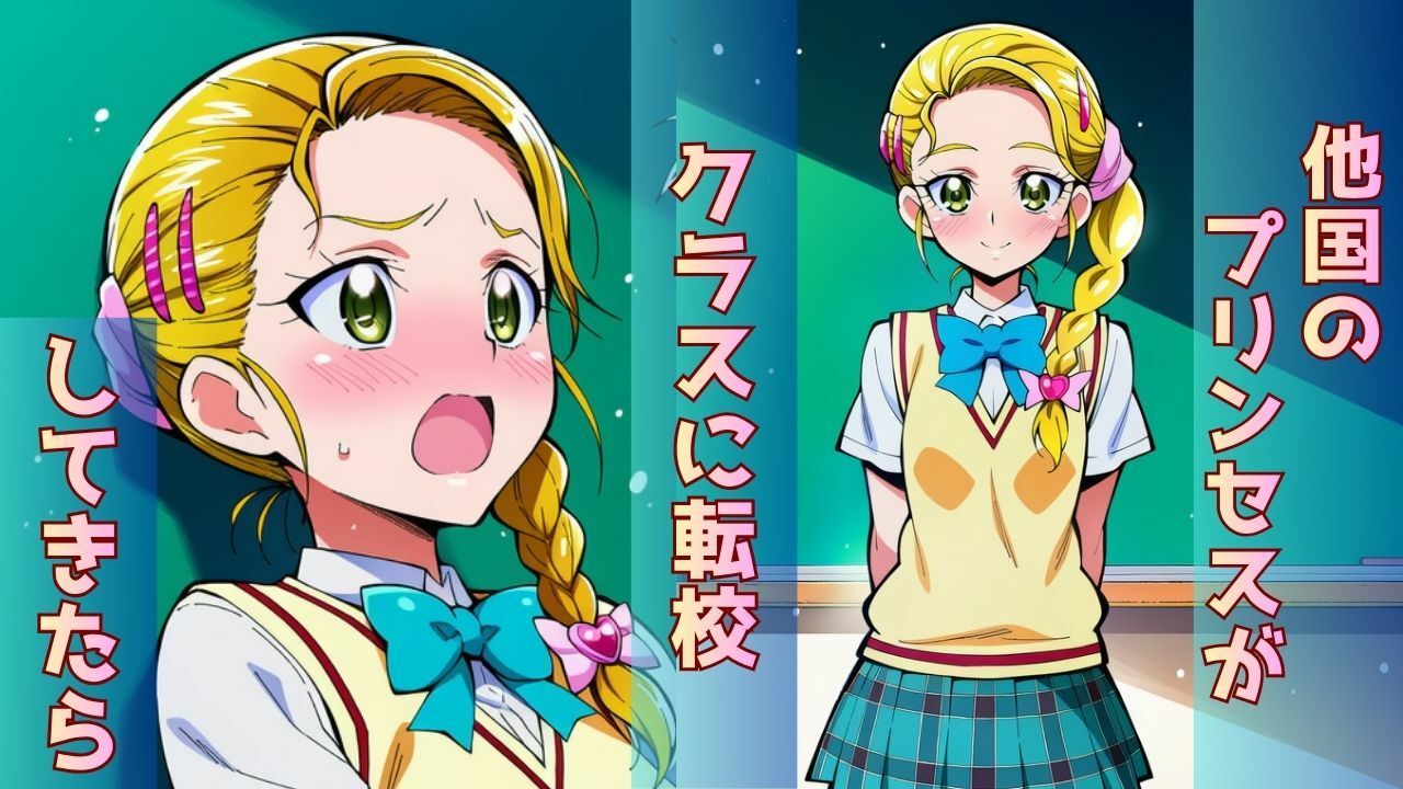 転校してきたプリンセスが「連続のけ反り絶頂」で完堕ちしちゃう話 サンプル1ページ目