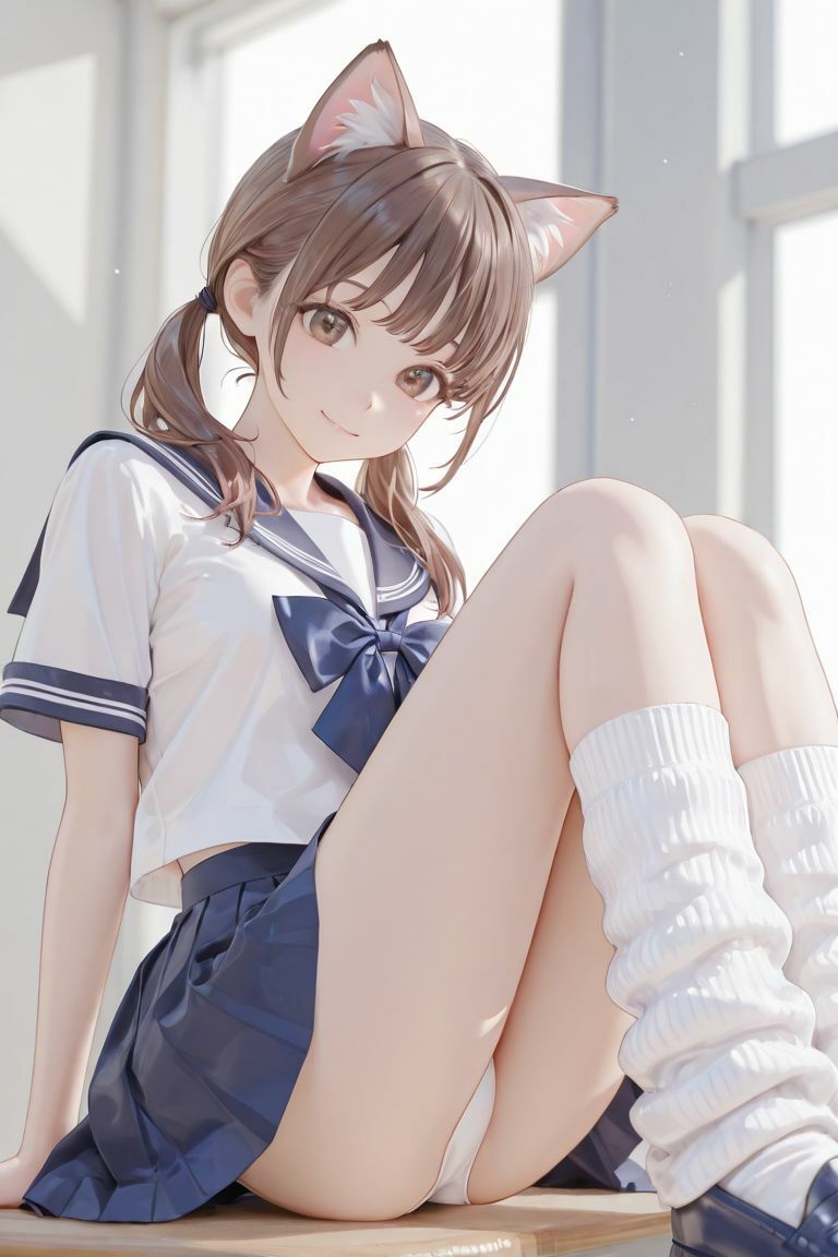 猫耳ルーズソックス サンプル2ページ目