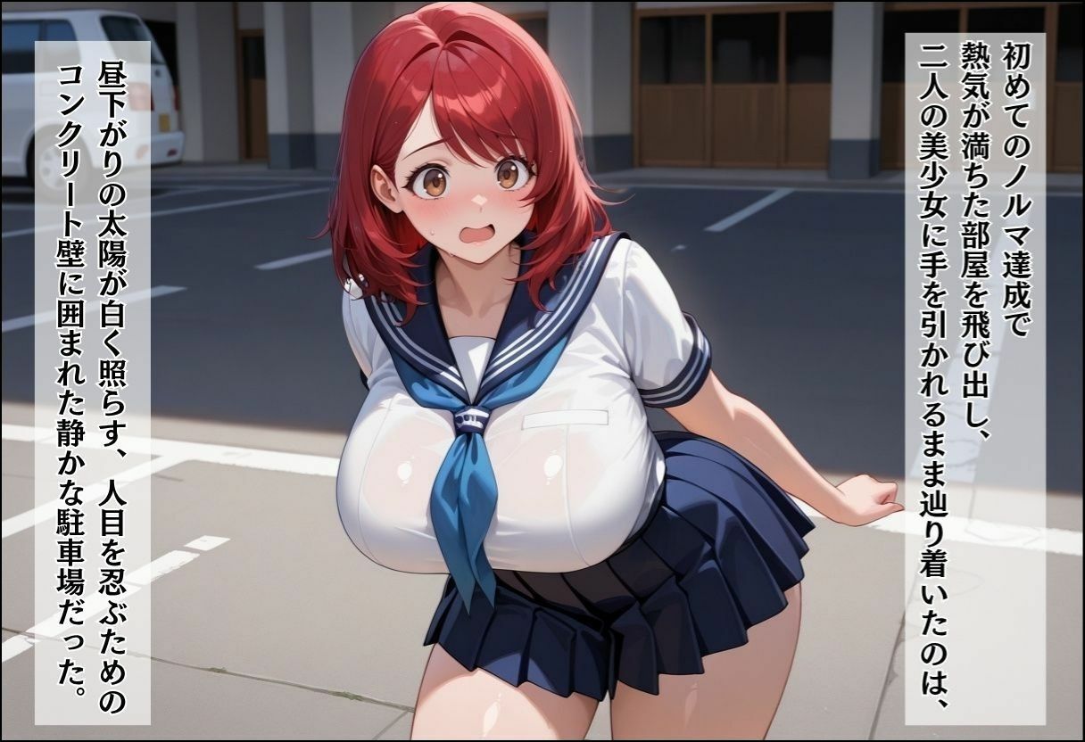 中出ししないと追い出される物件に引っ越した話〜メス堕ち種付け制服JKコンビ編〜 サンプル8ページ目