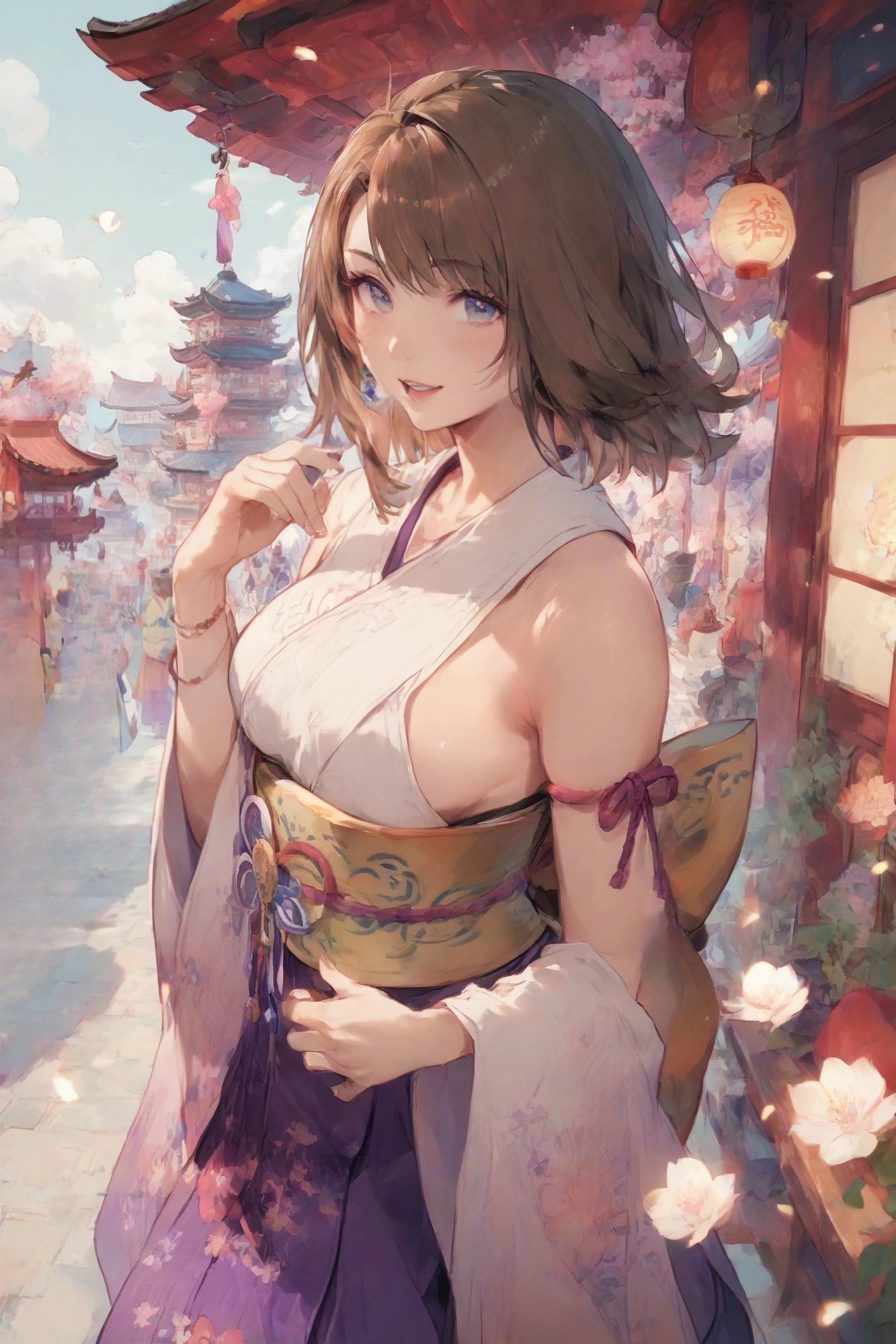 桜花の召喚士 サンプル1ページ目