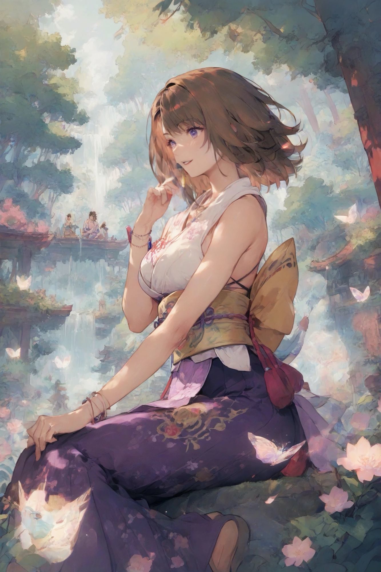 桜花の召喚士 サンプル2ページ目