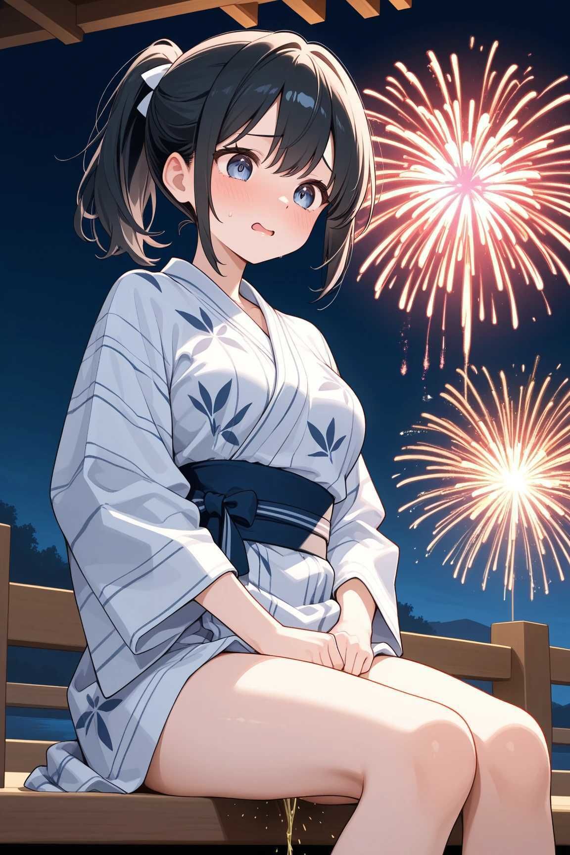 そわそわティータイム『真夏のおもらしコレクション 2026年07月』 サンプル1ページ目