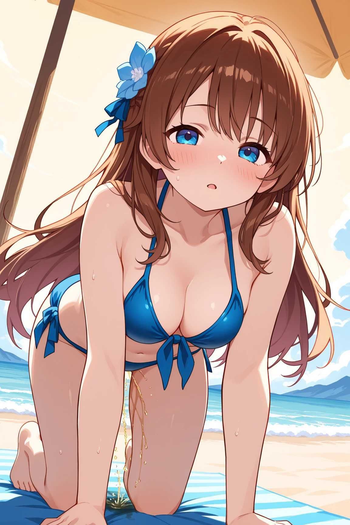 そわそわティータイム『真夏のおもらしコレクション 2026年07月』 サンプル3ページ目