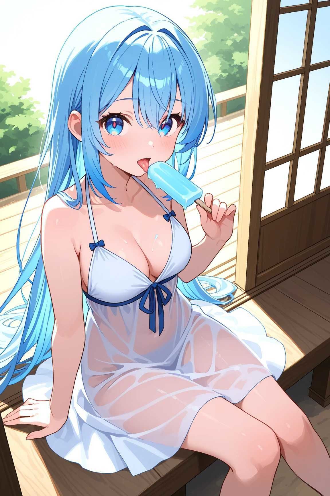 そわそわティータイム『真夏のおもらしコレクション 2026年07月』 サンプル4ページ目