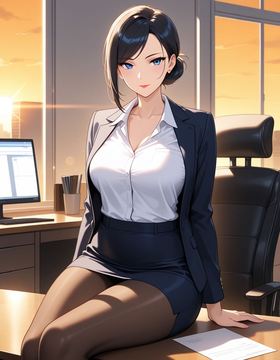 お堅いシゴデキ人妻OLがアへ顔でイキまくる サンプル2ページ目