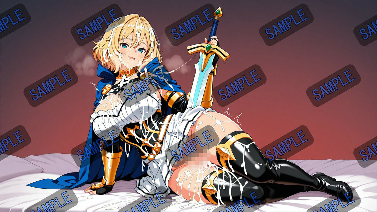 戦場を駆ける金髪の剣姫 サンプル10ページ目