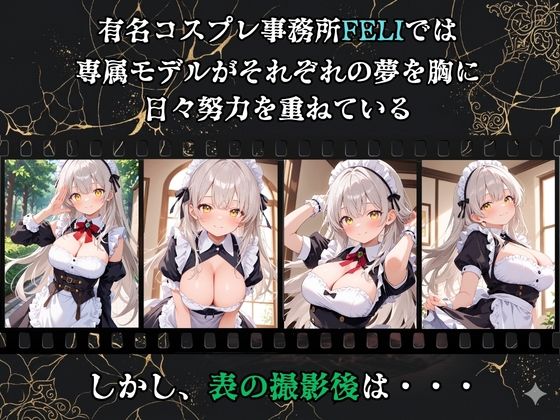【裏流出ファイル】コスプレ事務所社長による所属モデルへの特別指導（銀髪メイド編） サンプル1ページ目