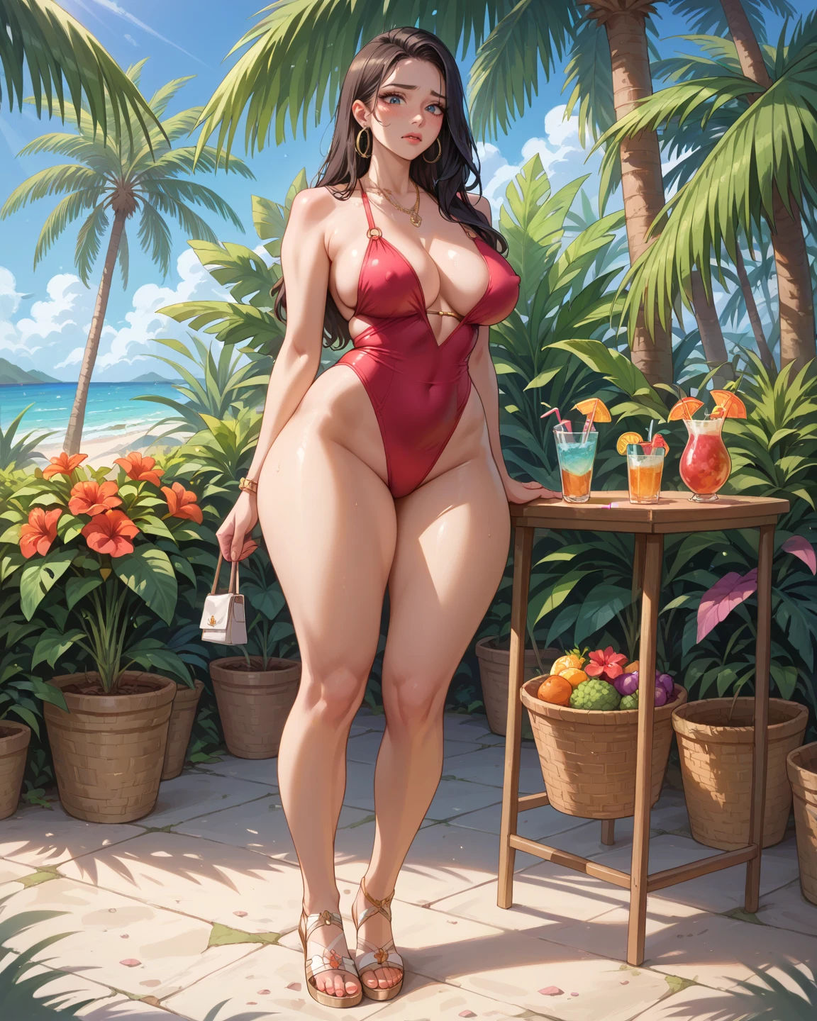 照れ顔サマー サンプル3ページ目