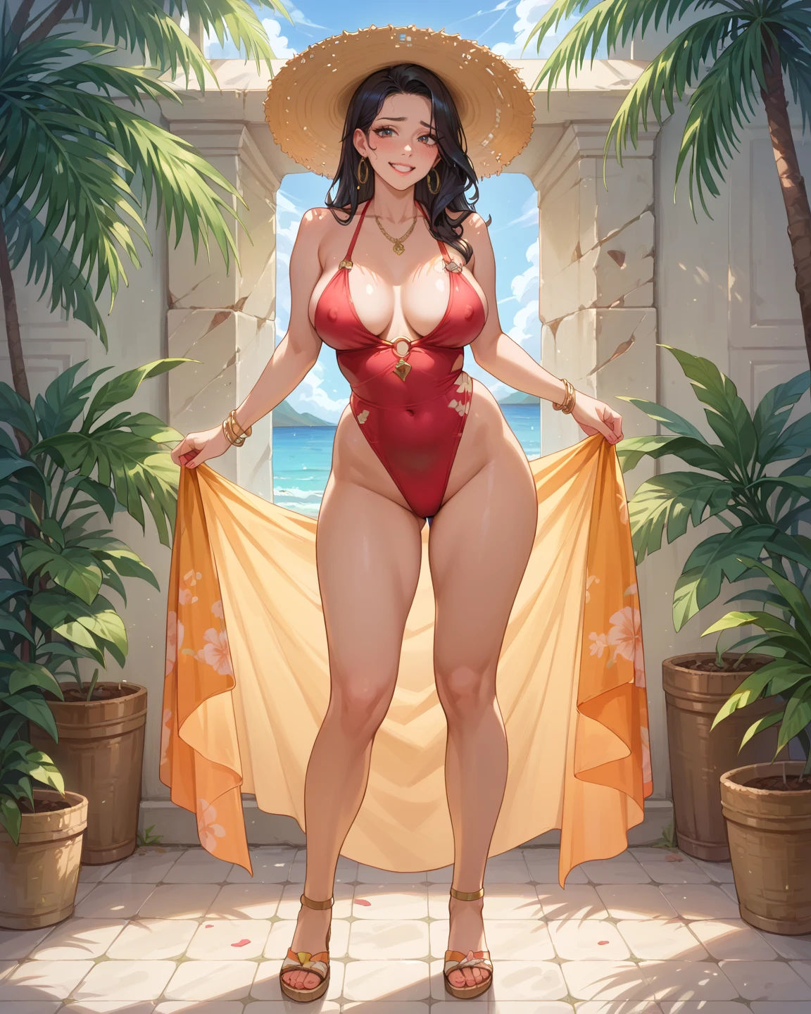 照れ顔サマー サンプル4ページ目
