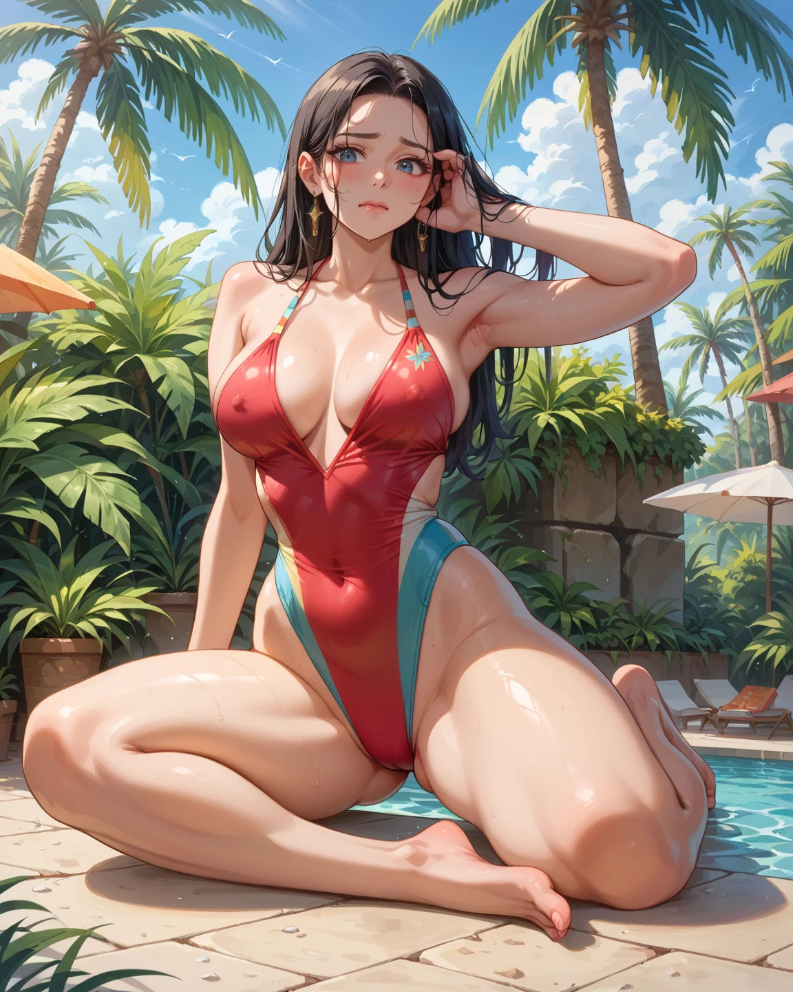 照れ顔サマー サンプル6ページ目