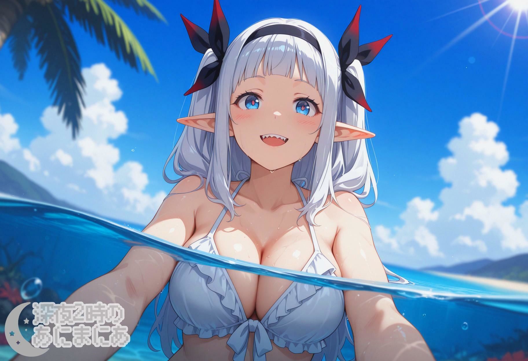 ゆっくりできない夏休暇 サンプル1ページ目