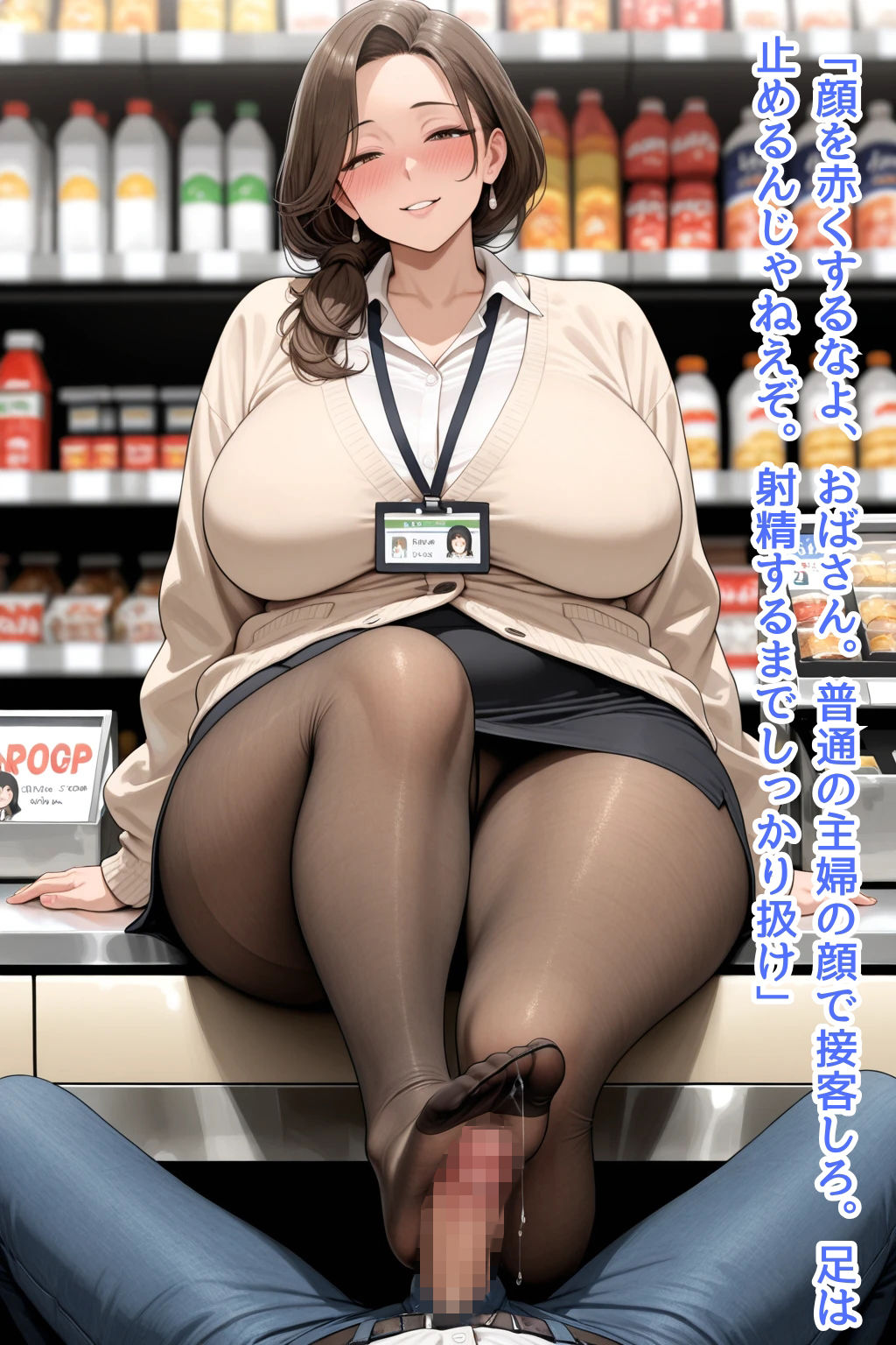 スーパーの清楚パート人妻を学生バイトグループが昏●撮影して完全従順便女化2 〜日常完全公開中出し肉便器記録〜 サンプル3ページ目