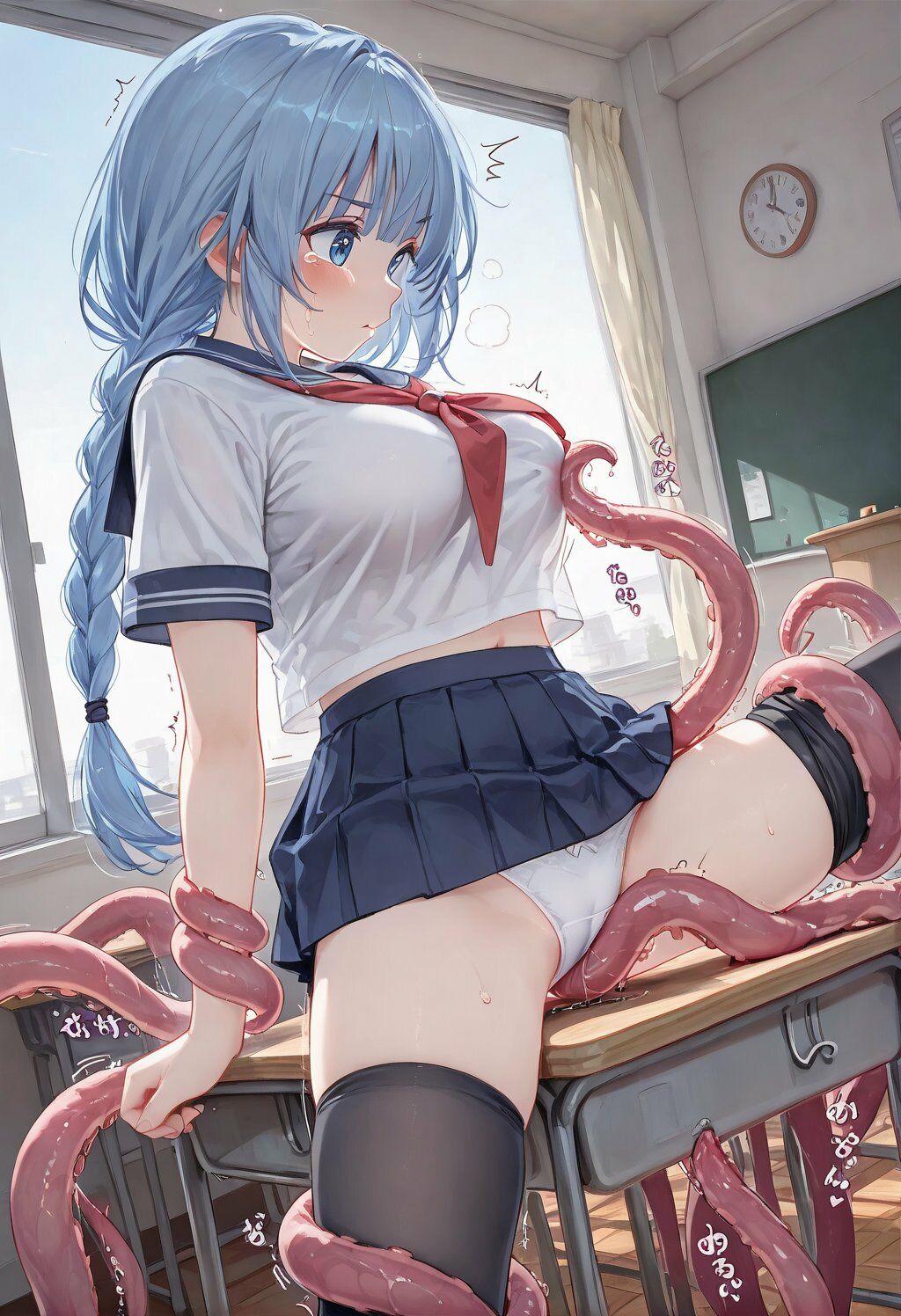 JK触手・スライム・拘束・痴● CG集18 サンプル1ページ目