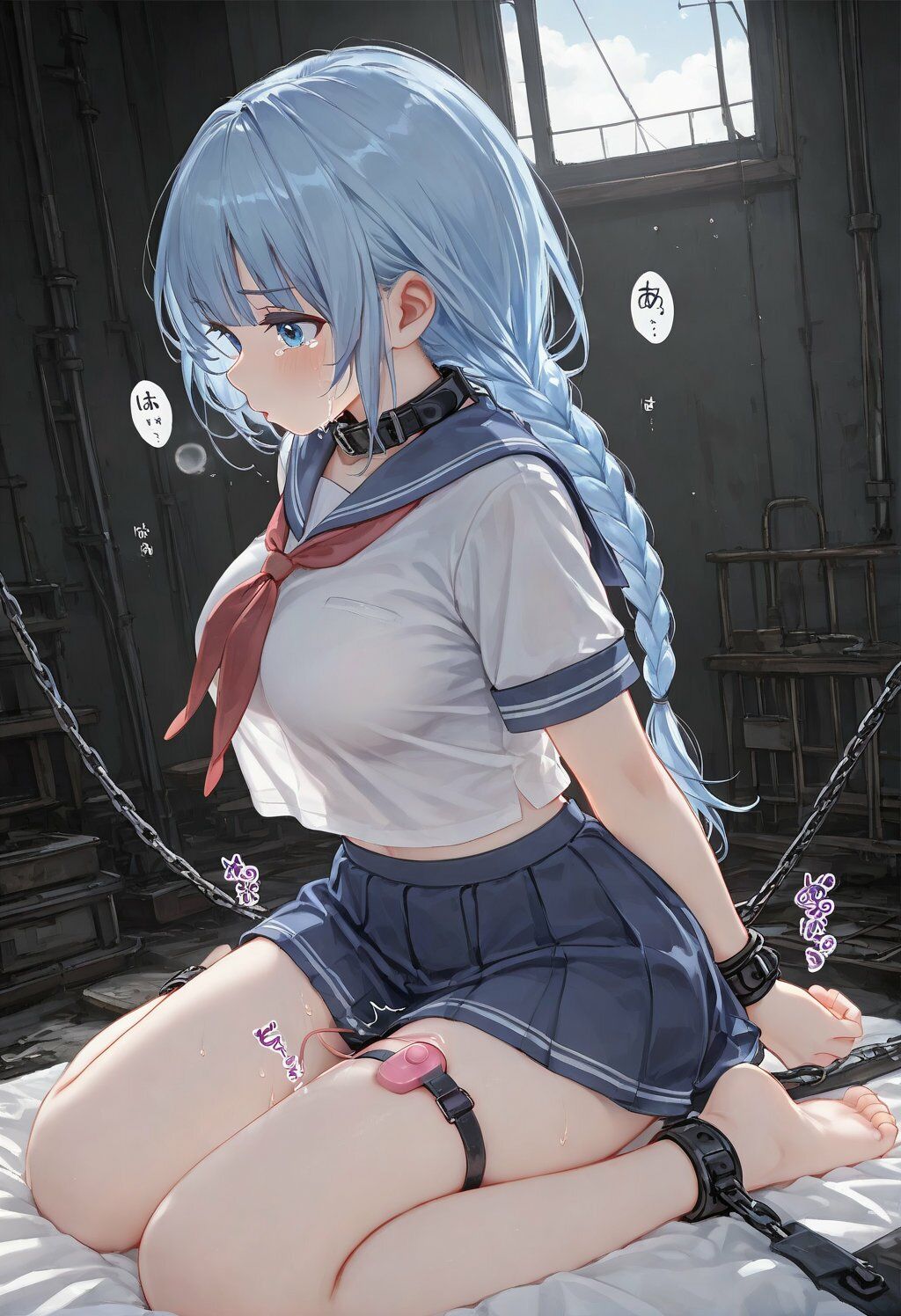 JK触手・スライム・拘束・痴● CG集18 サンプル6ページ目