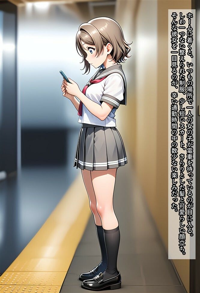 曜ちゃんを盗撮したり痴○したりする話 サンプル1ページ目
