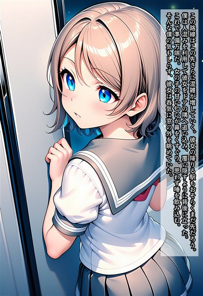 曜ちゃんを盗撮したり痴○したりする話 サンプル3ページ目