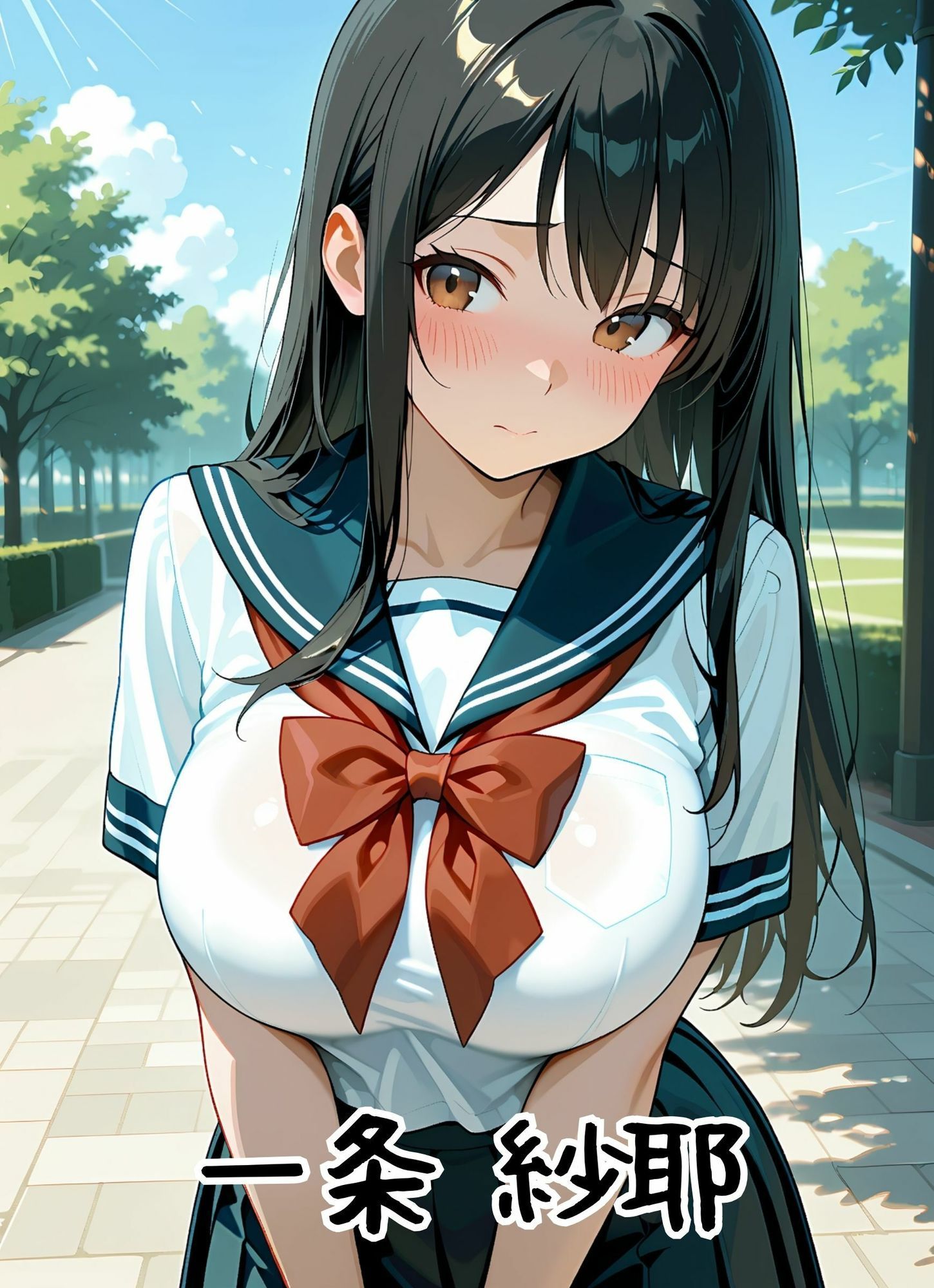 セーラー服とブラジャー＆パンティー2 サンプル4ページ目